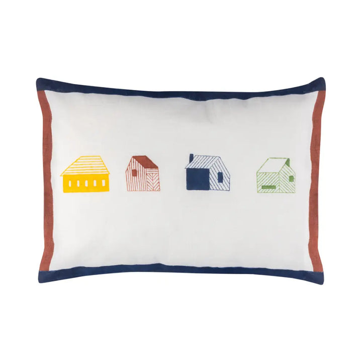 Dulaar Mulmul Bedding Set | Hand-Block Printed - Mera Ghar