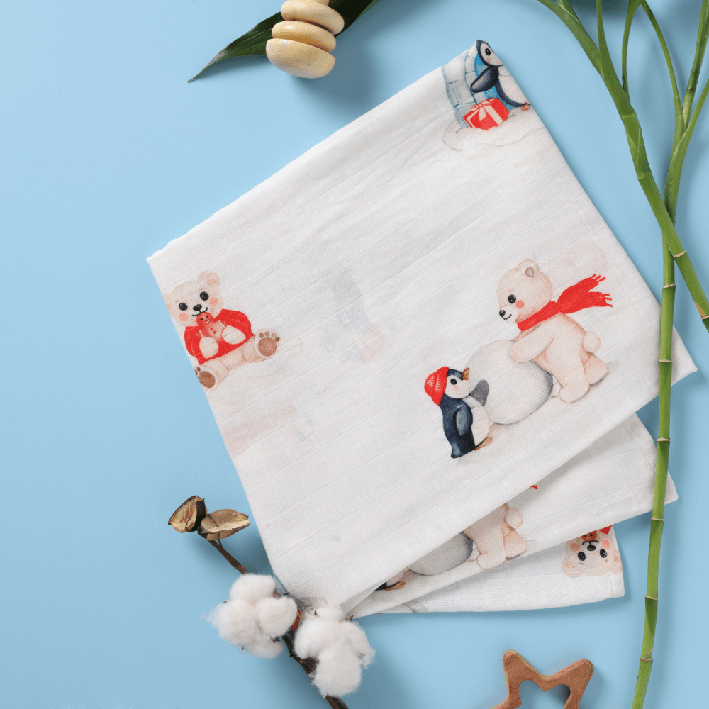 Cugo Bamboo Cotton Muslin Swaddle