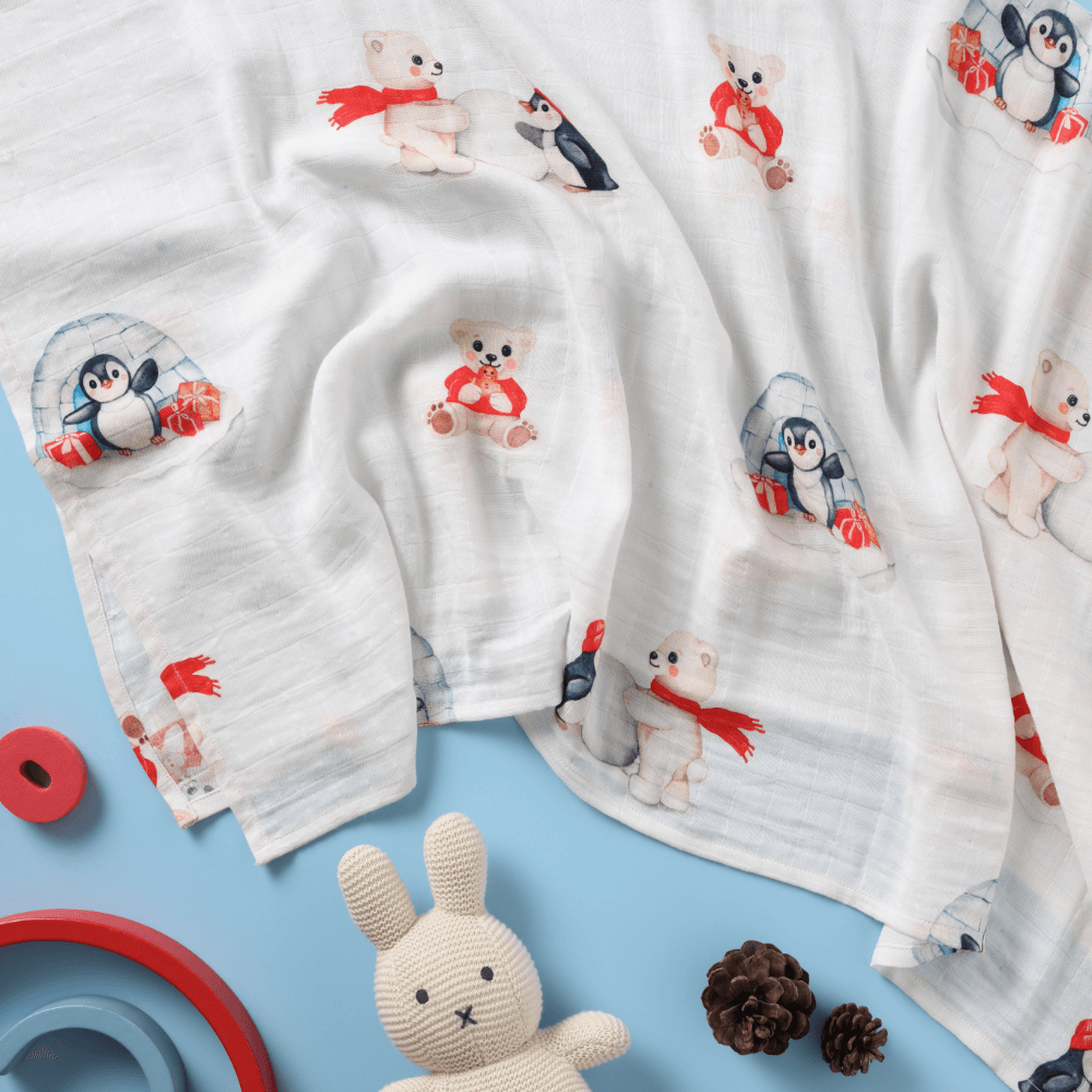 Cugo Bamboo Cotton Muslin Swaddle