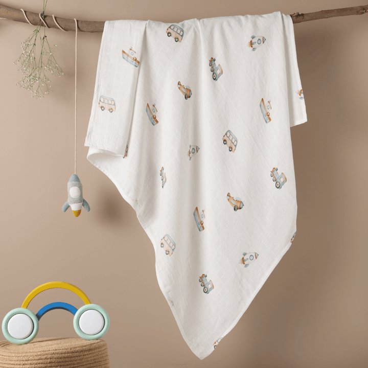 Cugo Bamboo Cotton Muslin Swaddle