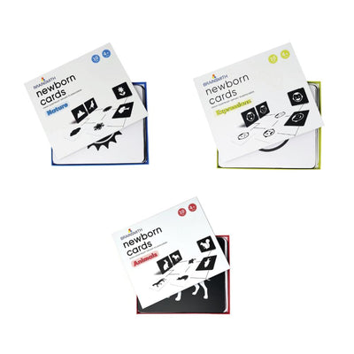 Brainsmith Newborn High Contrast Flash Cards ( Pack of 3)