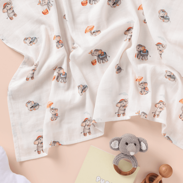 Cugo Bamboo Cotton Muslin Swaddle