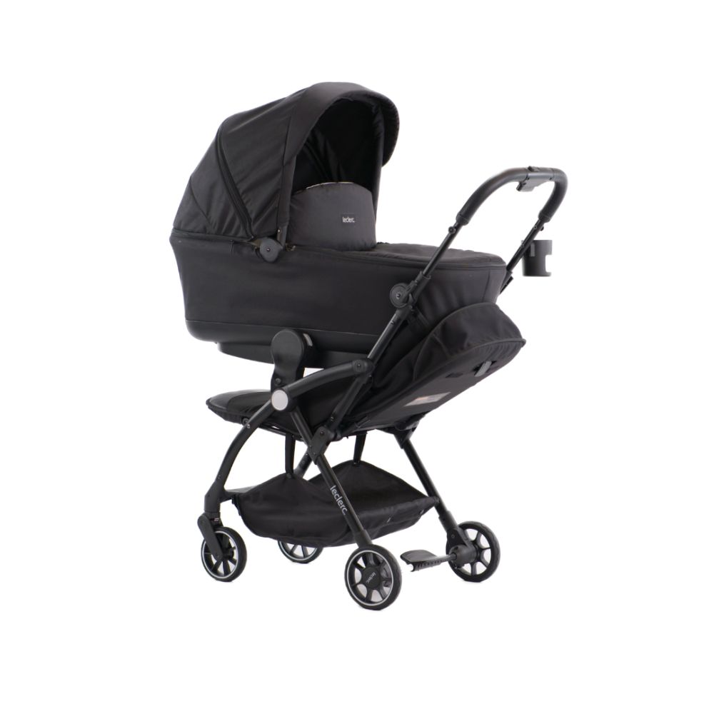 Leclerc Baby Baby Bundle Deal MF Plus Black (Stroller + Bassinet)