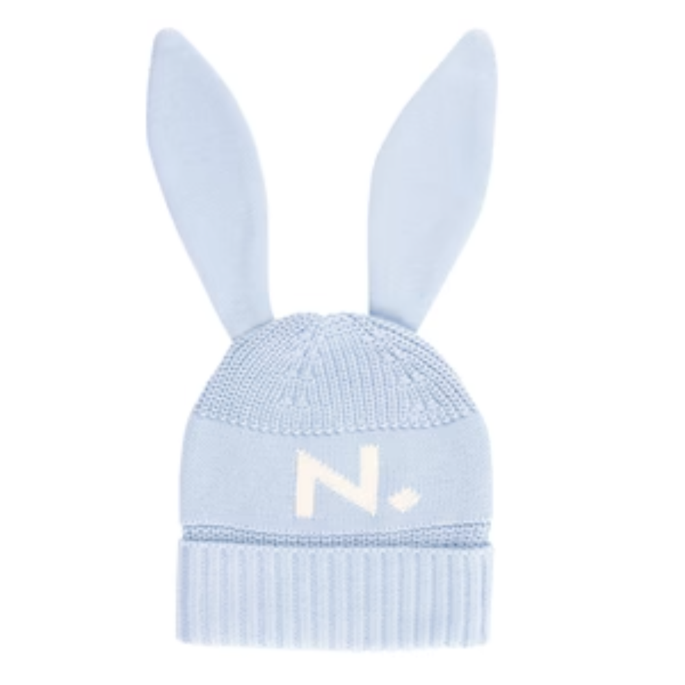 NamelyCo Bunny Beanie - Kentucky Blue