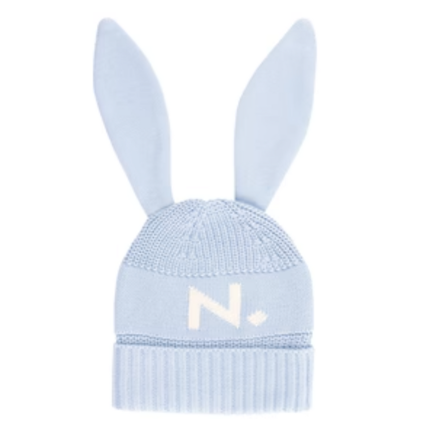 NamelyCo Bunny Beanie - Kentucky Blue