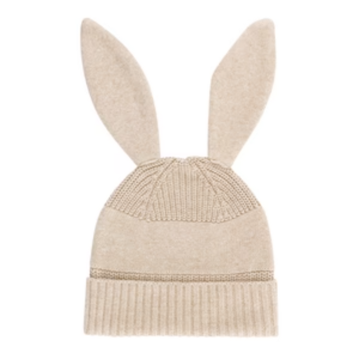 NamelyCo Bunny Beanie - Light Camel