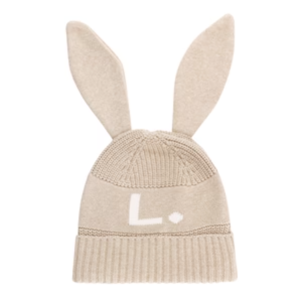 NamelyCo Bunny Beanie - Light Camel