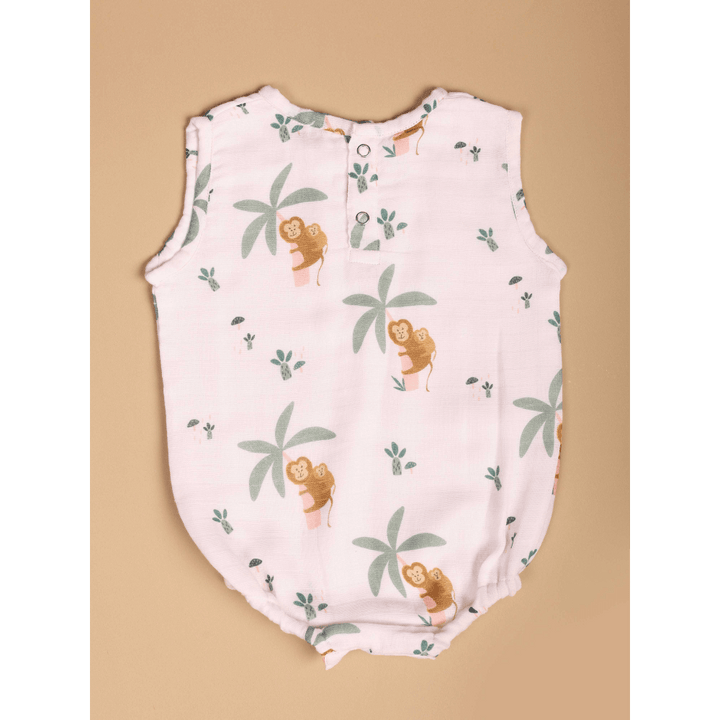 Bhaakur Monkeying Around Muslin Onesie