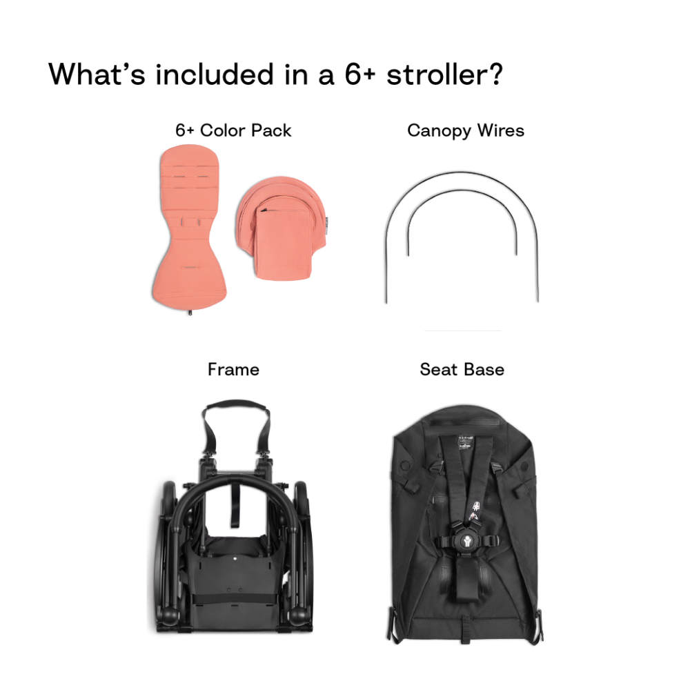 YOYO² Complete Stroller With Bassinet - Black Frame