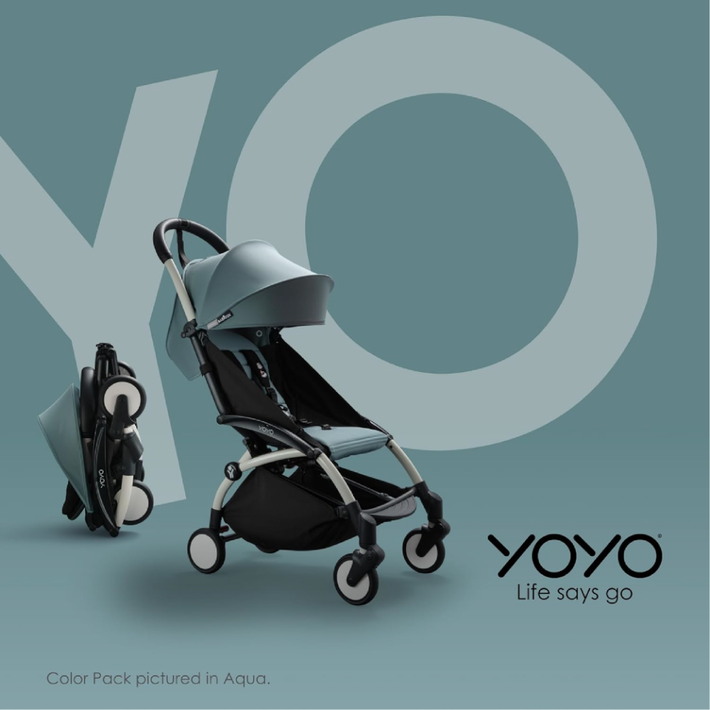 YOYO² Travel friendly Stroller for 6 m+ - Black