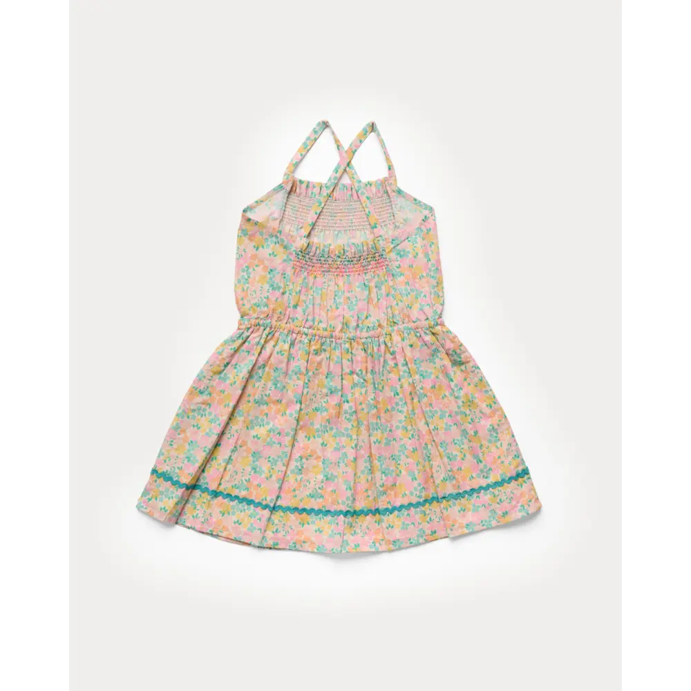 Early Sunday Alisson Dress - Emma Floral Mint Print