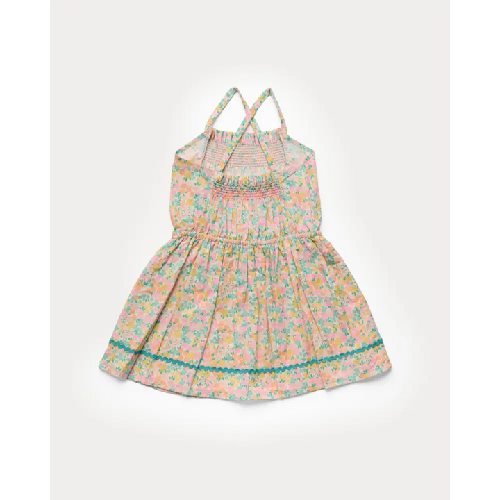 Early Sunday Alisson Dress - Emma Floral Mint Print