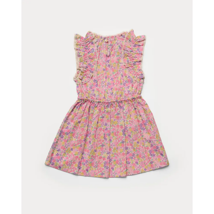 Early Sunday Florence Dress - Emma Floral Purple Print