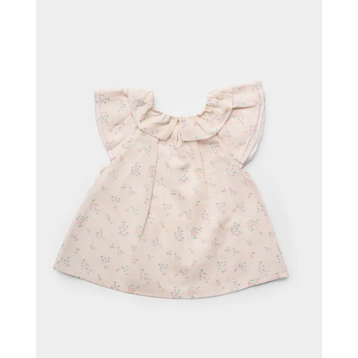 Early Sunday Lola Blouse - Painted Bouquet Print