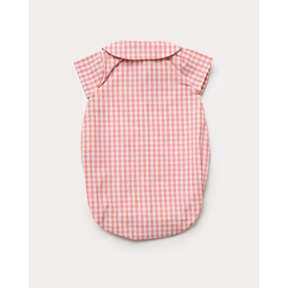 Early Sunday Bobby Baby Romper - Peony