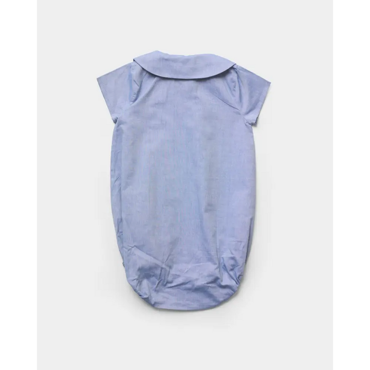 Early Sunday Bobby Baby Romper - Summer Sky Print