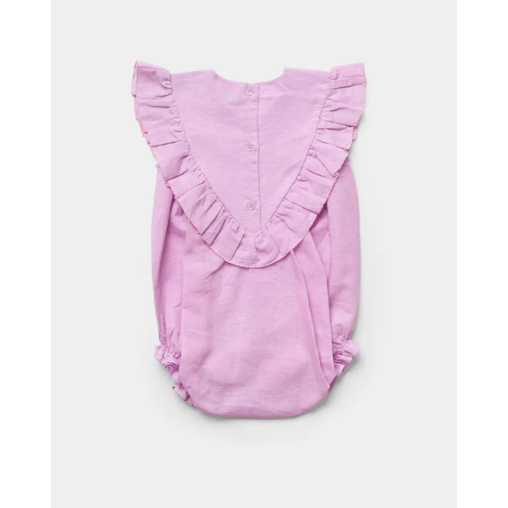 Early Sunday Lucy Baby Bubble Romper - Lilac