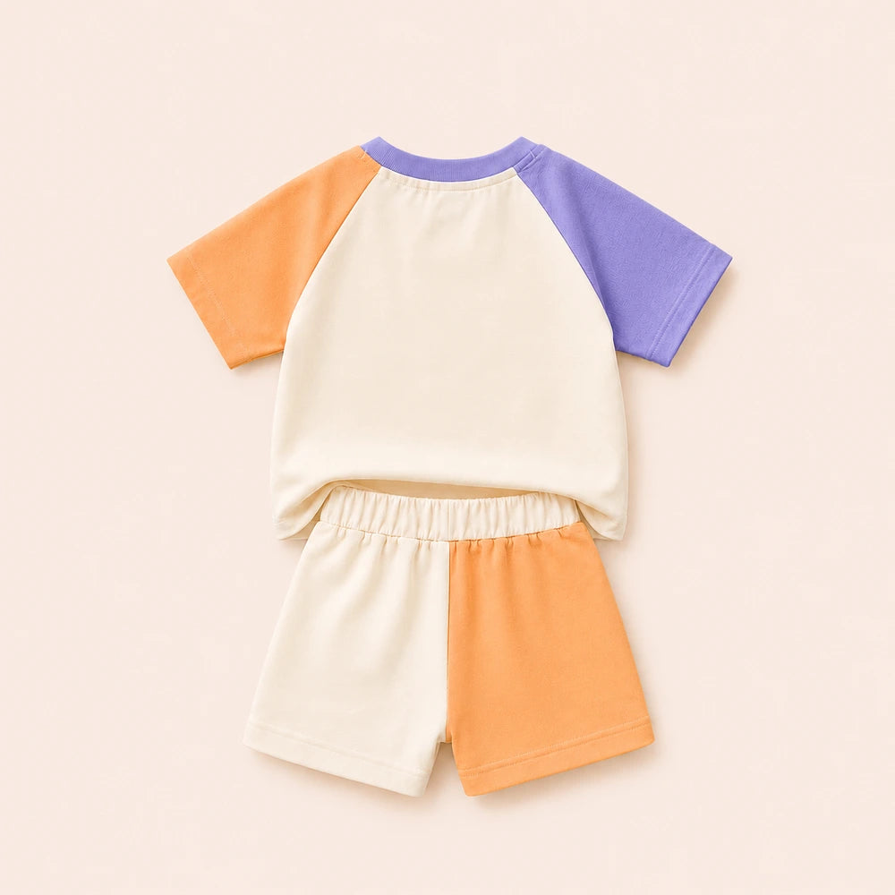Faura Unisex Banana Cotton Day Time Co-ord - Cream