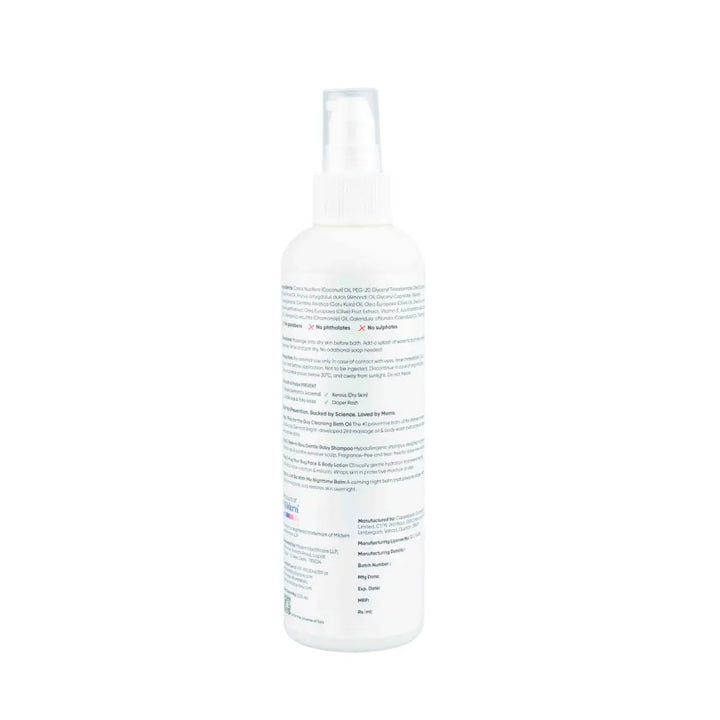 Eda Baby &amp; Child Play for the Day Cleansing Bath Oil | 2 in 1 Massage Oil &amp; Body Wash | Gentle Formula | Moisturizing Bath Oil for Sensitive Skin