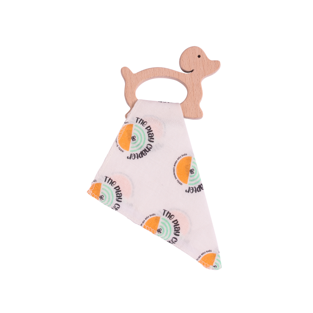 The Play Chapter Tiny Dino &amp; Bho Bho Teether Set