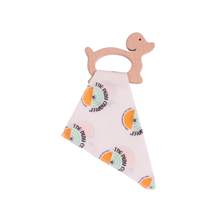 The Play Chapter Tiny Dino &amp; Bho Bho Teether Set