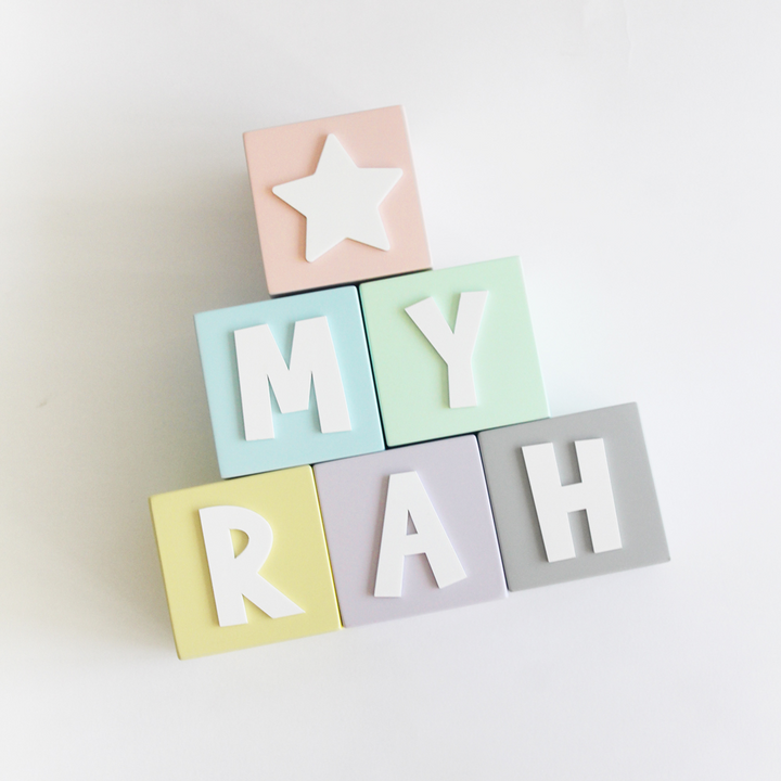 The Tiny Trove Name Block - Quirky