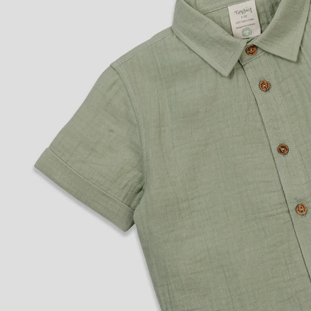 Tiny Twig Reseda Boys Shirts