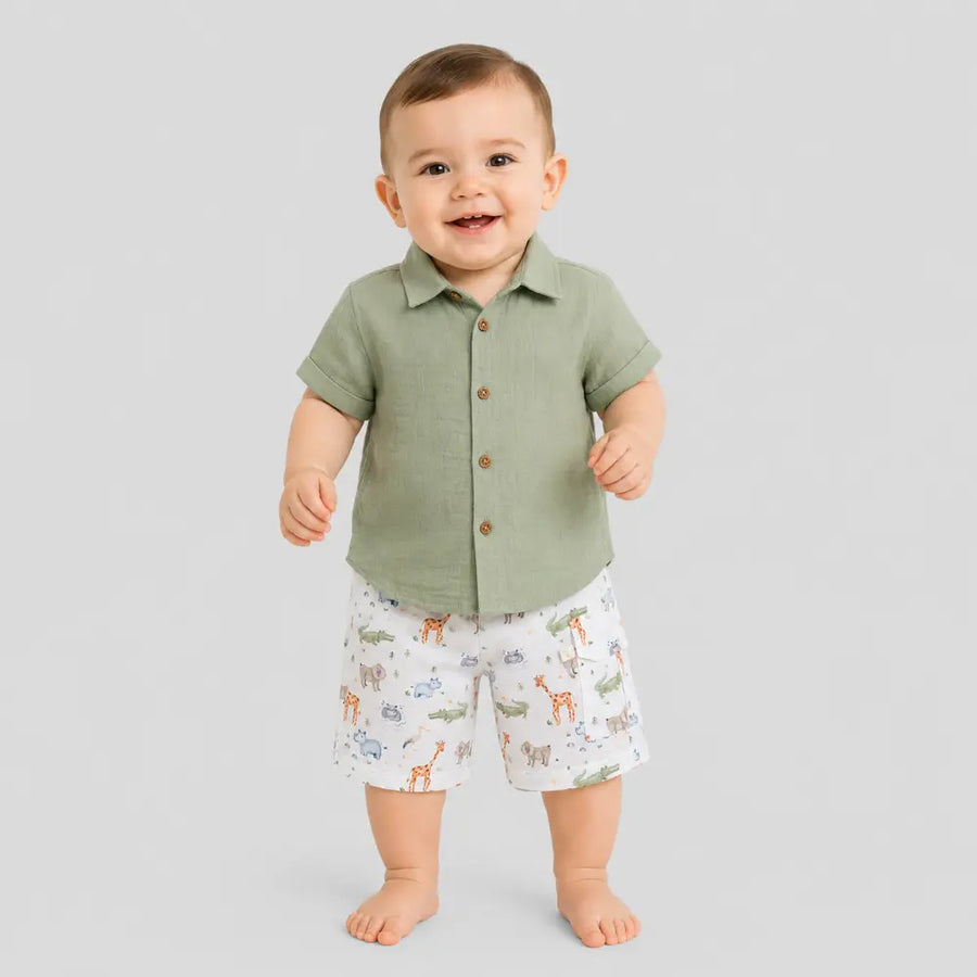Tiny Twig Reseda Boys Shirts