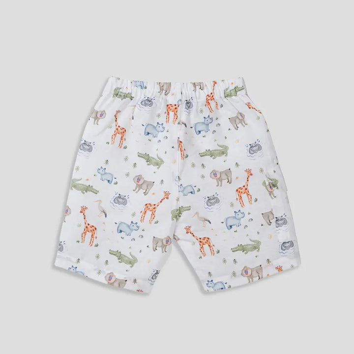 Tiny Twig Safari AOP Boys Shorts
