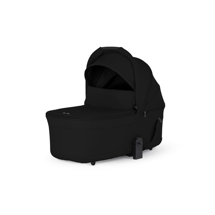 Silver Cross Breez Reversible Carry Cot Flat Recline|Height Adjustable Seat|Easy Fold|Rain Cover |0 to 6MY |Upto 9Kg - Onyx