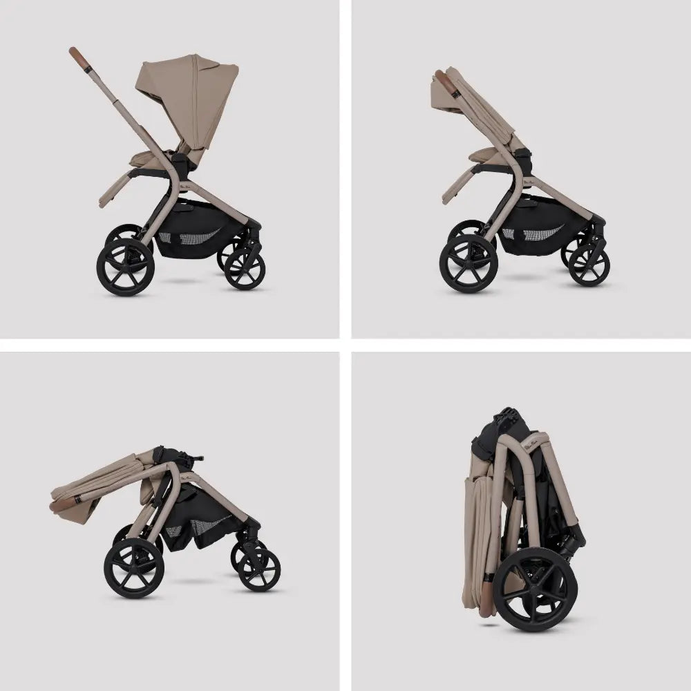 Silver Cross Breez Compact Stroller - Champagne