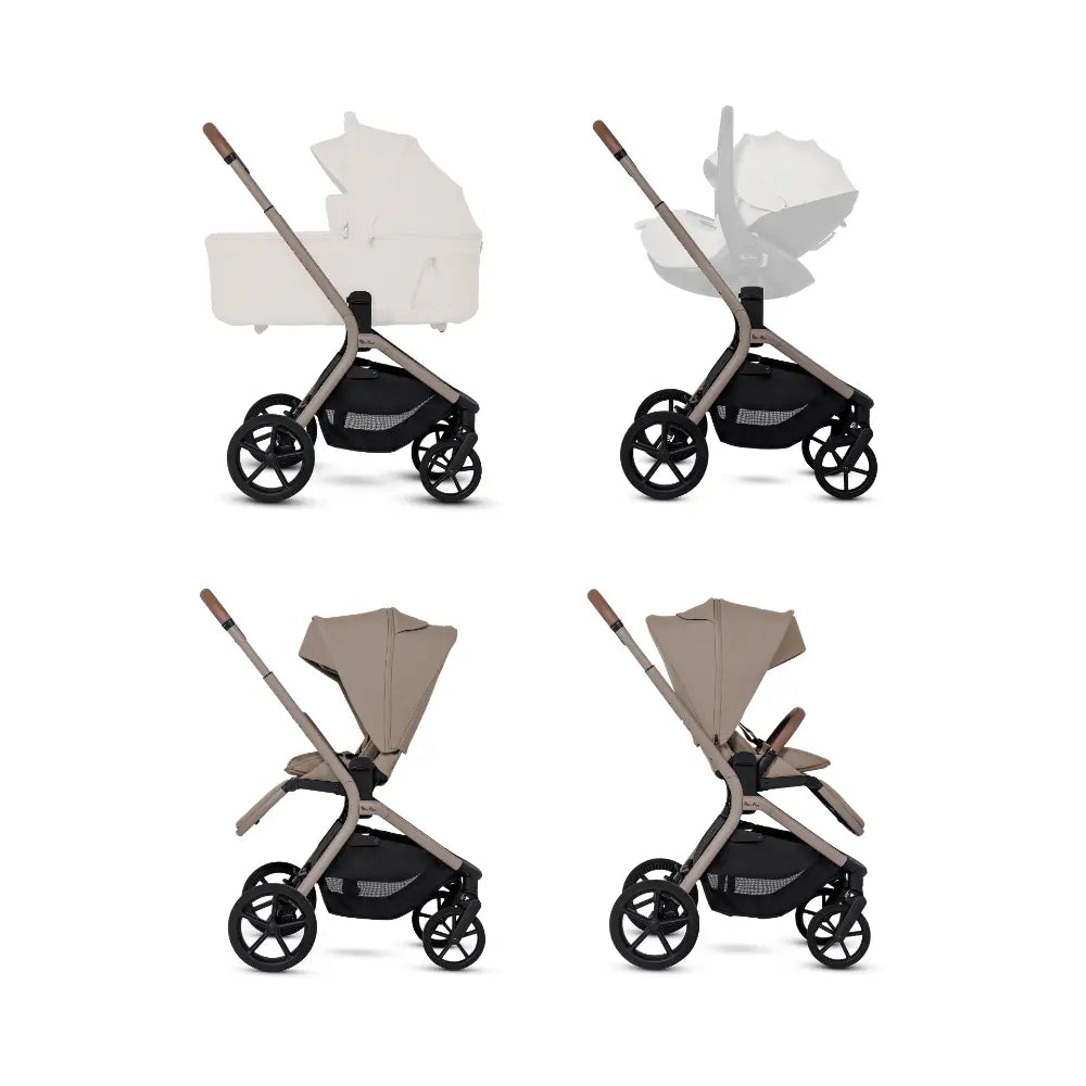 Silver Cross Breez Compact Stroller - Champagne