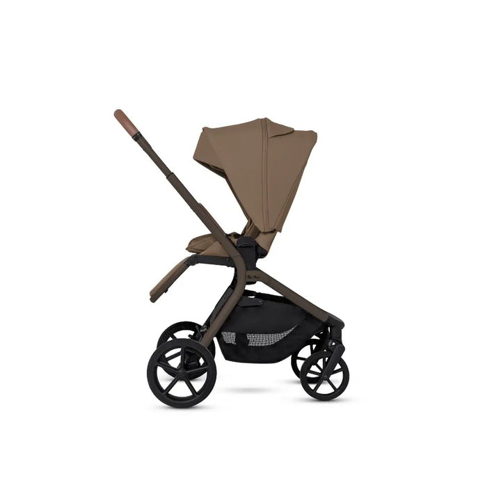 Silver Cross Breez Reversible Seat Stroller with Flat Recline|Height Adjustable Seat|All Terrain - All Wheel Suspension|One Hand Fold|Rain Cover|0 to 4Y |Upto 22Kg - Maple