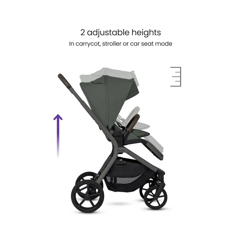 Silver Cross Breez Compact Stroller - Pewter
