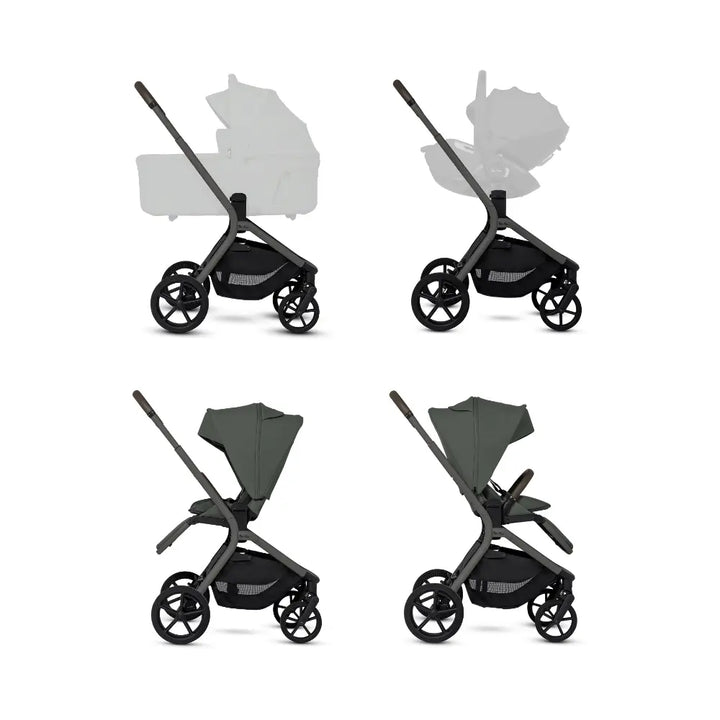 Silver Cross Breez Compact Stroller - Pewter