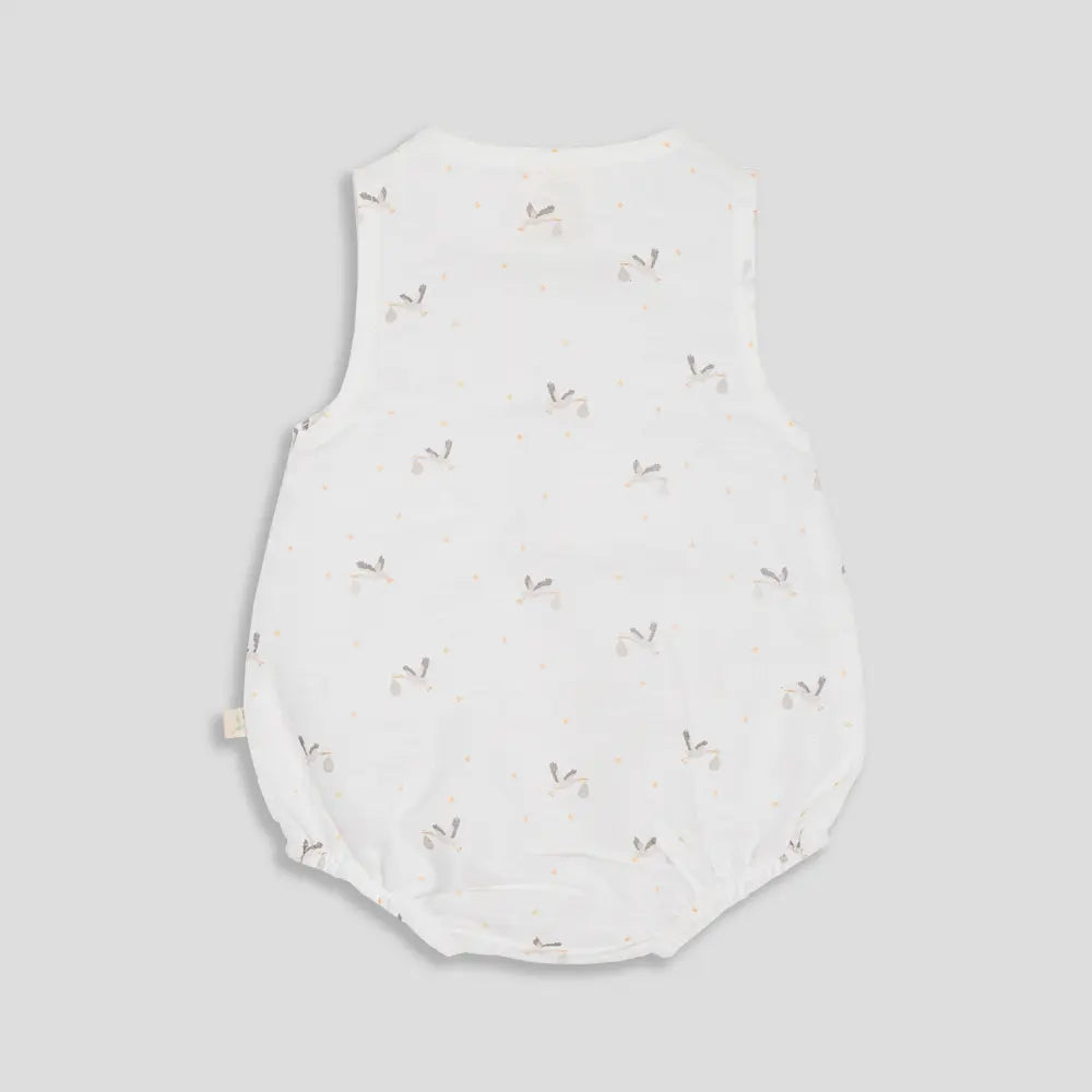 Tiny Twig Stork Bubble Romper