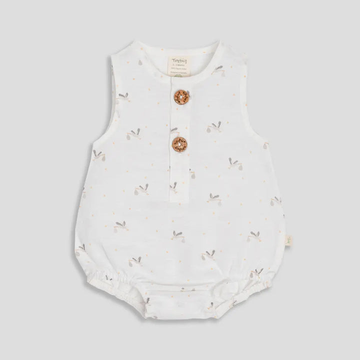 Tiny Twig Stork Bubble Romper