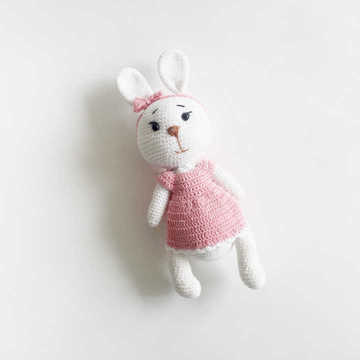 The Tiny Trove Crochet Toys - Bailey the Bunny