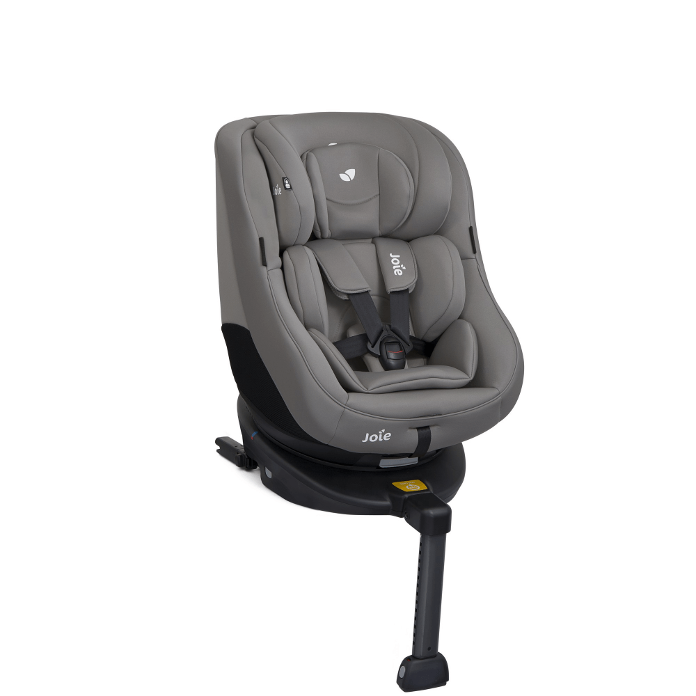 Joie Spin 360 Baby Car Seat – Gray Flannel (Birth to 18 kg)