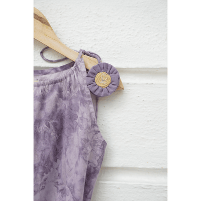 Tie & Dye sharara pants and kurta set - Lilac
