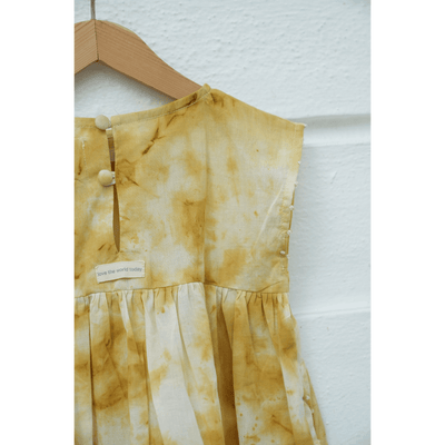 Tye & Dye Dress - Turmeric Hues