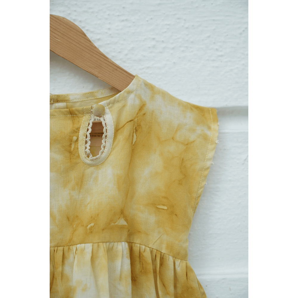 Tye & Dye Dress - Turmeric Hues