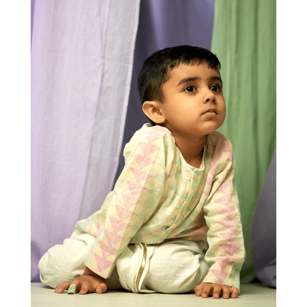 Love the World Today Pitter Patter Kids Unisex Kurta