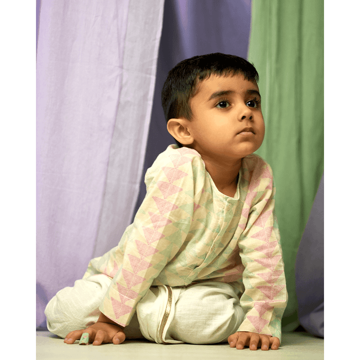 Love the World Today Pitter Patter Kids Unisex Kurta