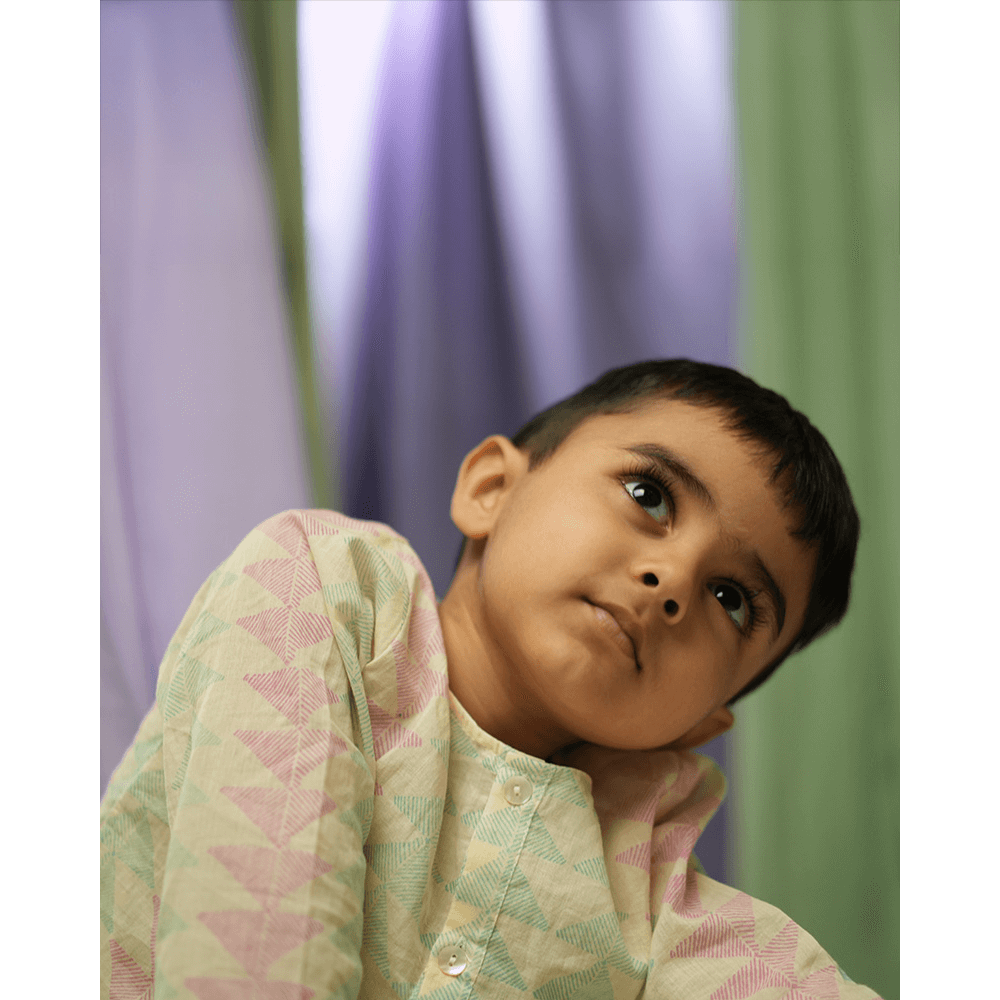 Love the World Today Pitter Patter Kids Unisex Kurta