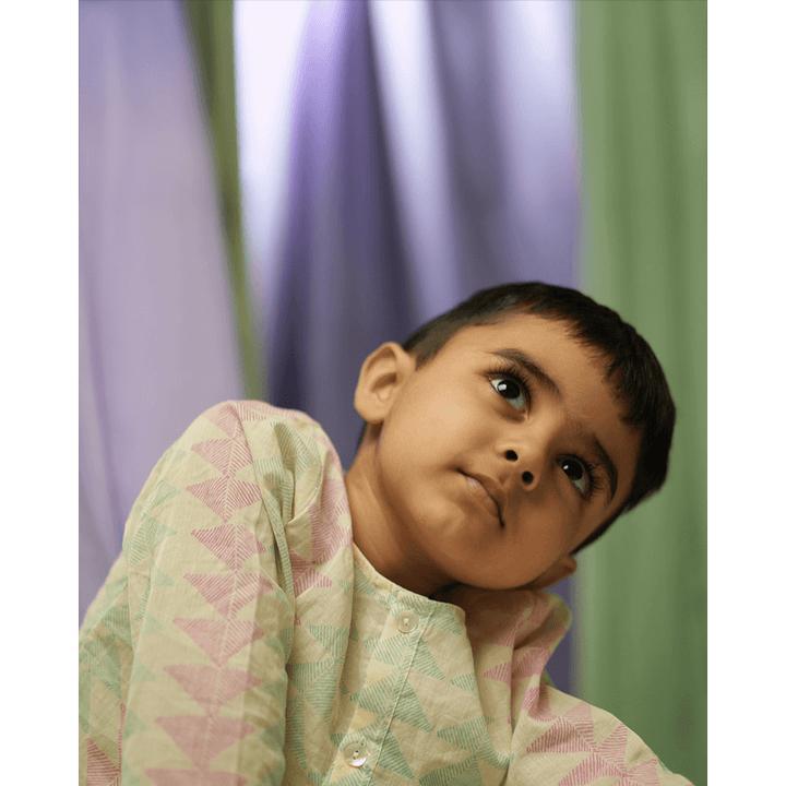 Love the World Today Pitter Patter Kids Unisex Kurta