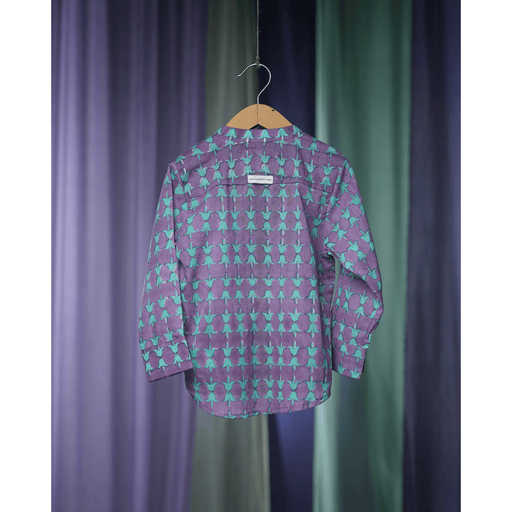 Love the World Today Spring Of Tulips Boy’s Full Sleeve Kurta Shirt