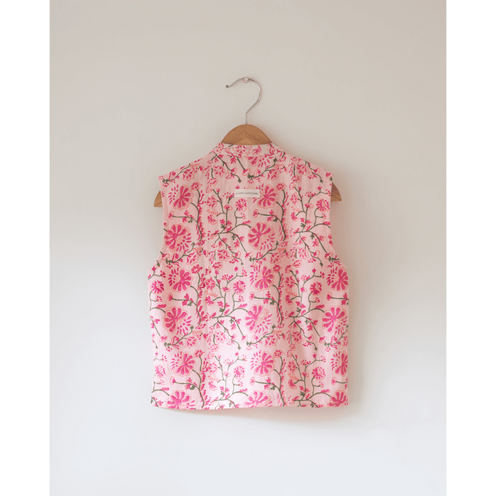 Love The World Today Phool Cotton Pink Floral Bandi- Boys