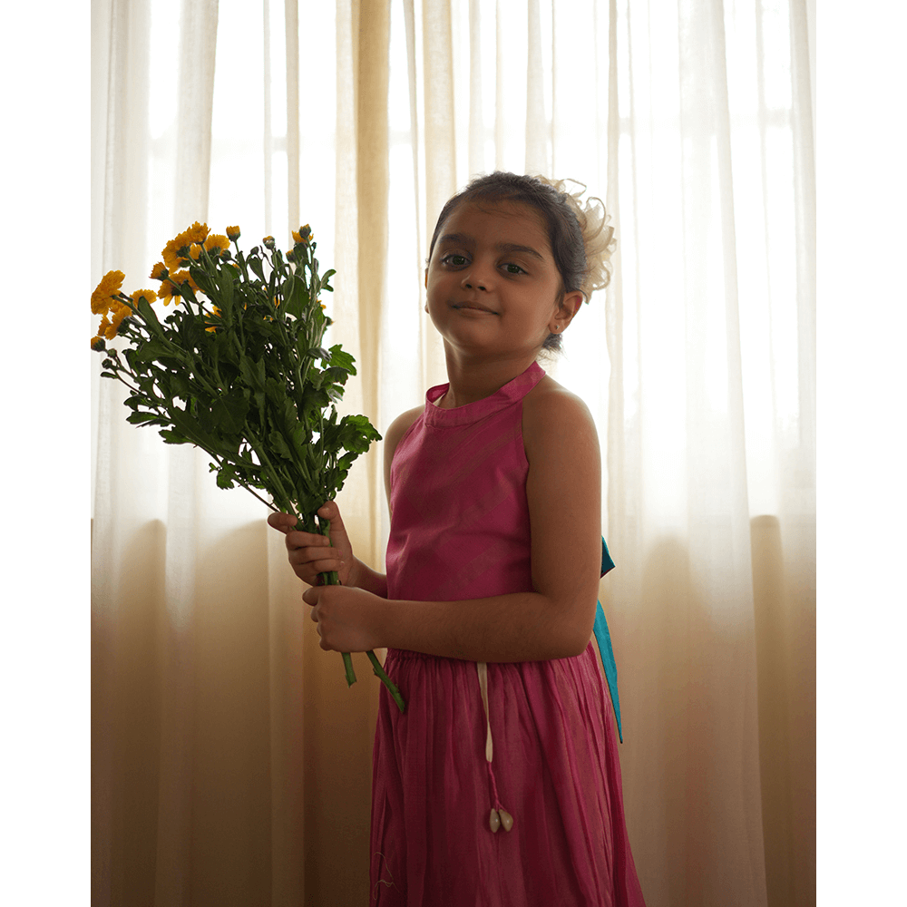 Love The World Today Neelkamal Coord Set - Pink