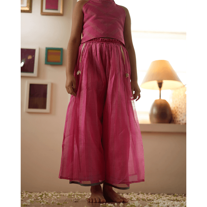 Love The World Today Neelkamal Coord Set - Pink